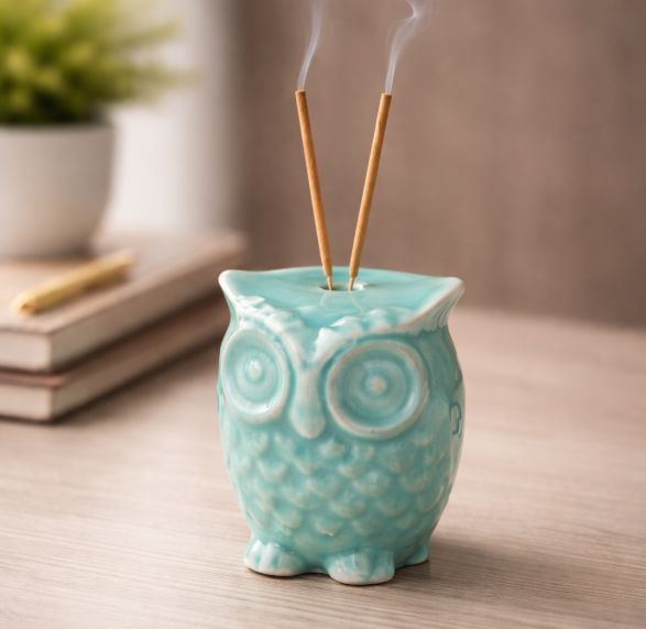 Owl Incense Holder
